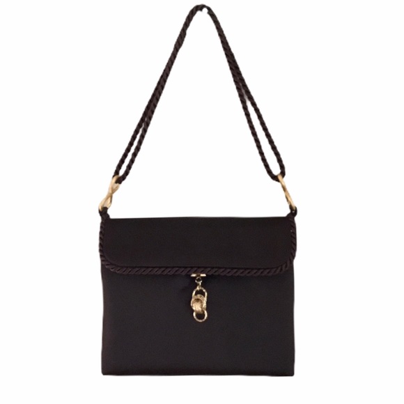 Vintage Walborg Handbags - Vintage 50’s-60’s Walborg Brown Satin Bag
